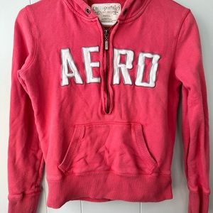 Aeropostale Original 1987 Women's Pink Hoodie Sweater